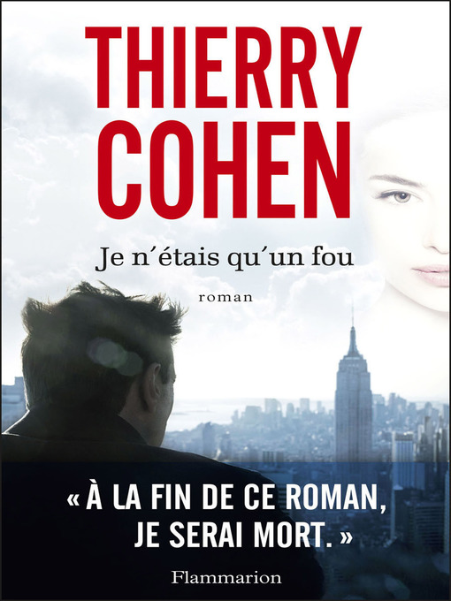 Title details for Je n'étais qu'un fou by Thierry Cohen - Wait list